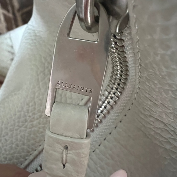 All Saints Leather Shoulder/Crossbody Bag - Picture 2 of 7